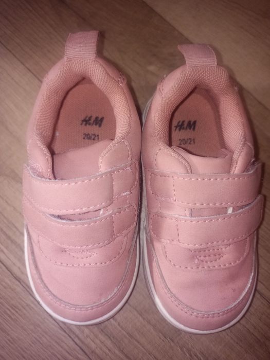 Adidasy H&M różowe rozm. 20/21