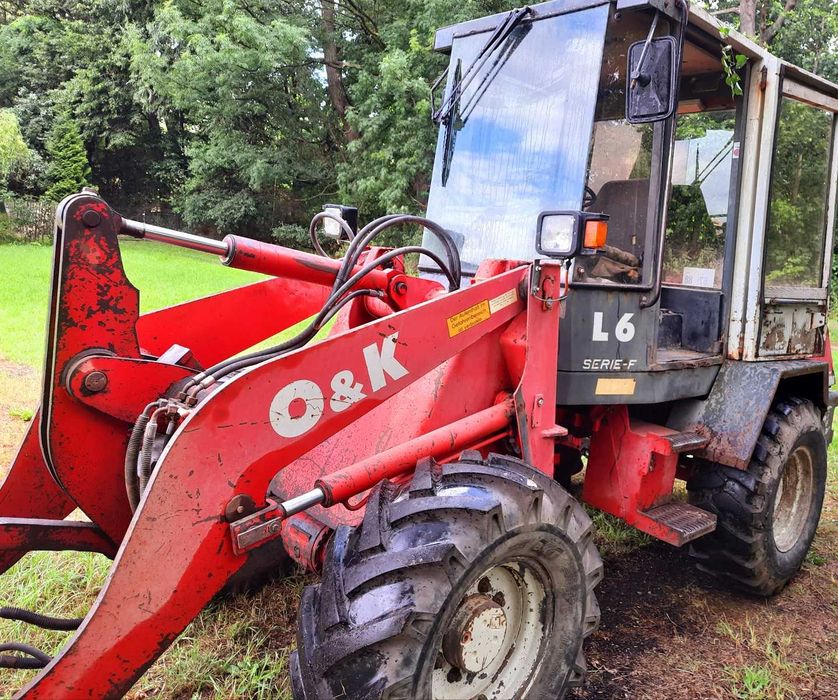ładowarka o&k l6 l5 kabina szyby drzwi części