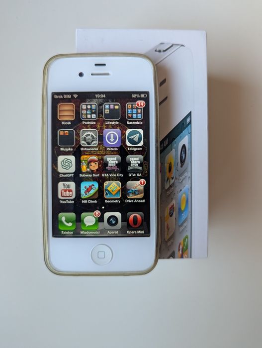 Iphone 4S 16GB wszystko działa. 87% kondycja