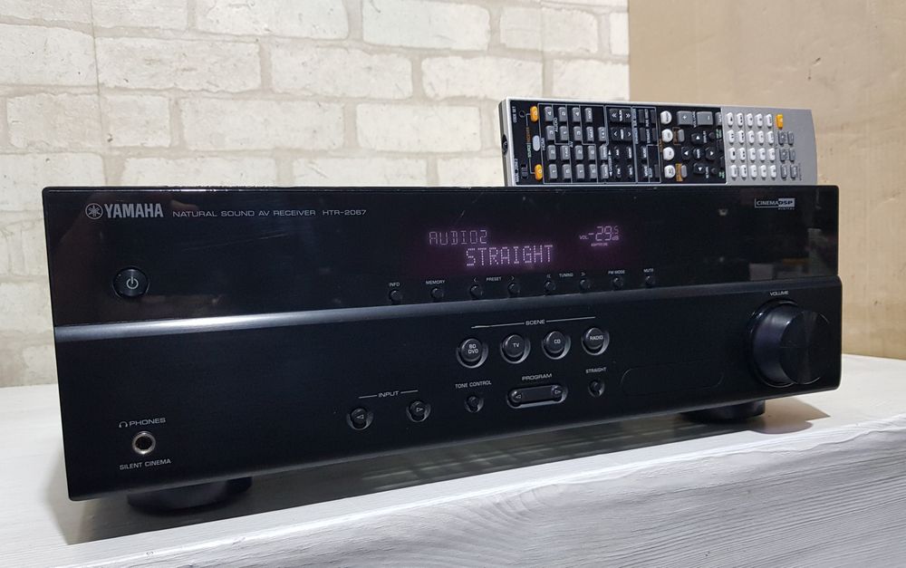 Пульт!5.1AV ресивер  Yamaha HTR-2067, 5х135 Вт б/у з Німеччини