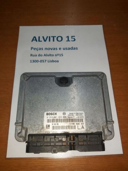 Centralina motor Opel Vectra B 2.0Dti 16v  Ref:0 281 001 633   90 508