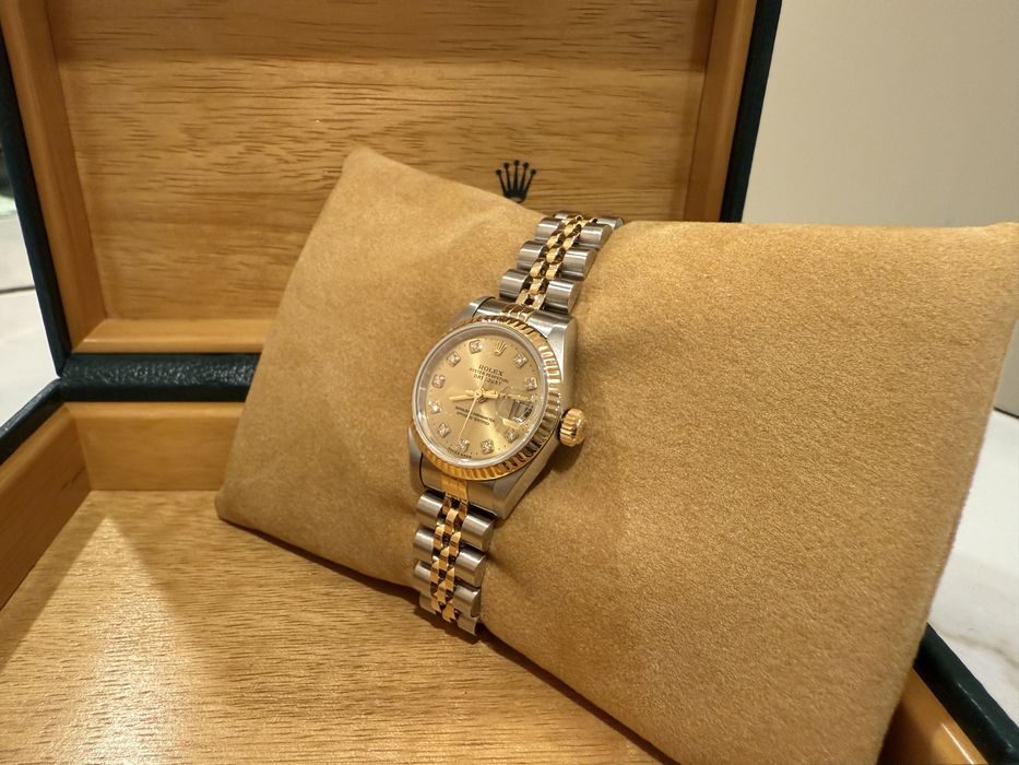 Zegarek Rolex Lady Datejust 26mm z diamentami Full Set