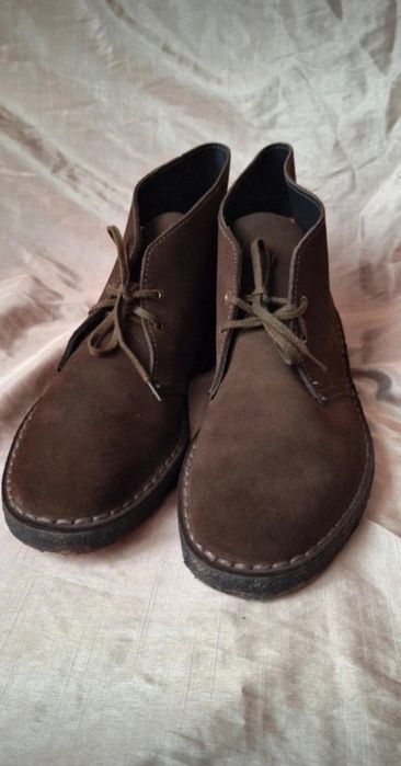 Clarks Desert r.41 skóra naturalna /zamsz