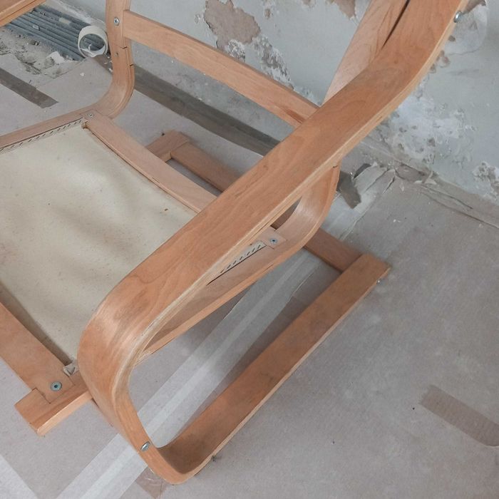2 cadeiras ikea Poäng apenas a base