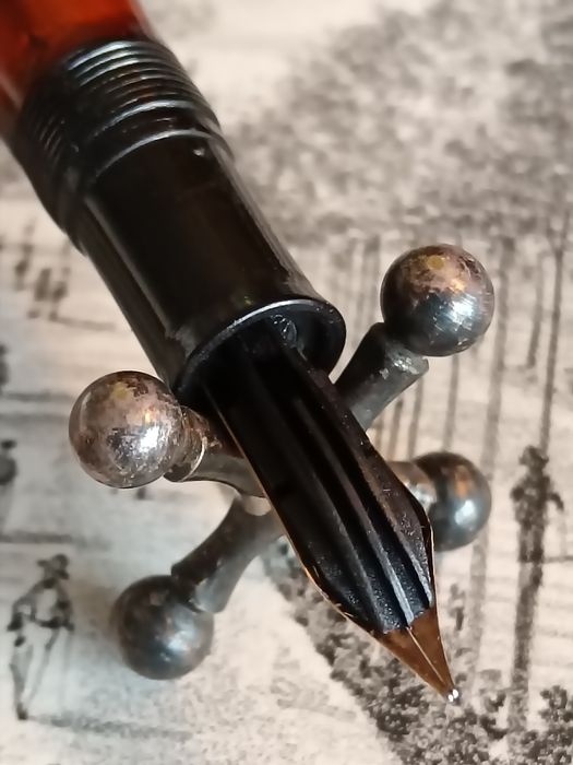 Caneta antiga Pelikan Emege