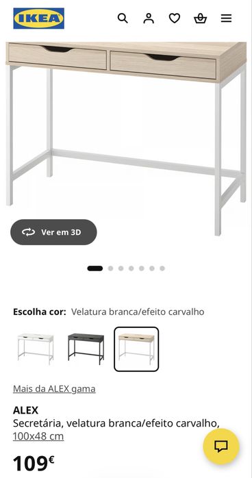 Secretária IKEA ALEX