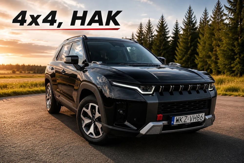 SsangYong/KGM Torres stan idealny, pierwszy właściciel, 4x4,LPG
