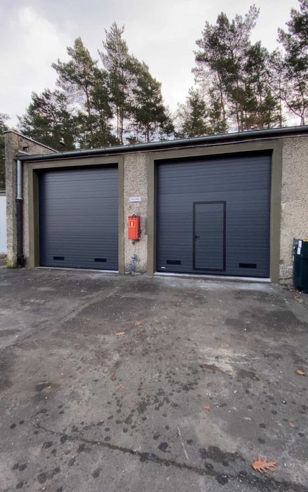 Bramy garażowe segmentowe, rolowane, uchylne