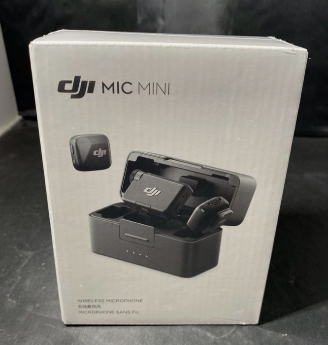 Kit Dji Mini Wireless Microfone Lapela