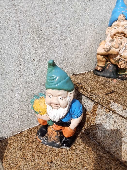 Branca de Neve 50cms e os 6 Anões de Jardim