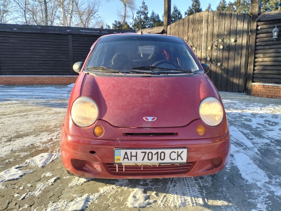 Daewoo matiz на хорошем уверенном ходу