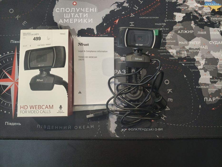 Веб-камера TRUST Trino HD