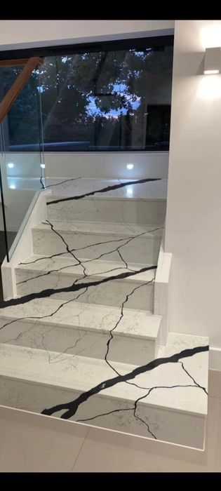 Schody marmurowe i blaty