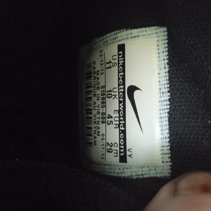 Nike p.43,5(29см) замшеві