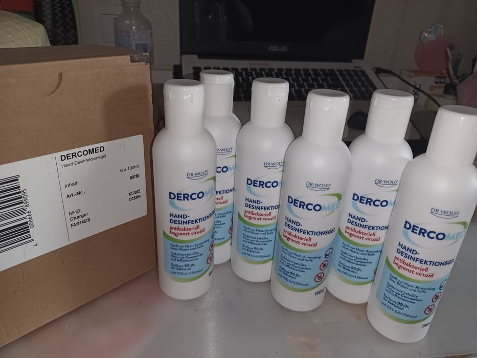 Дезинфектор dr.wolff dercomed для рук