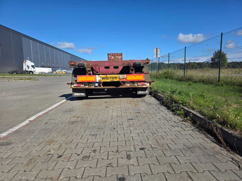 Naczepa podkontenerowa Wielton 20tka
