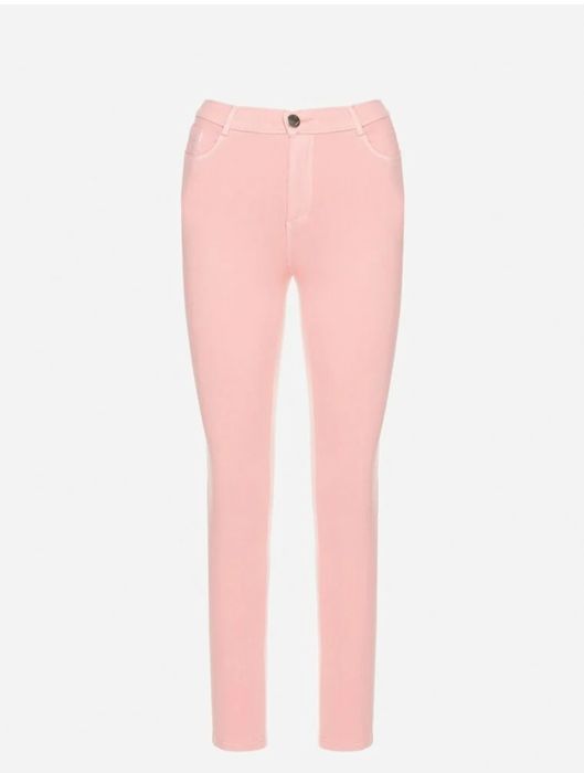 Spodnie jeansowe różowe