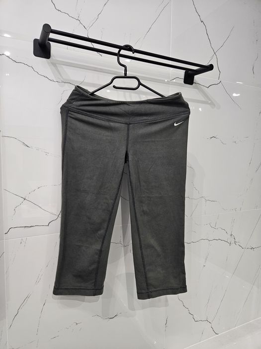 Legginsy Nike M zielone