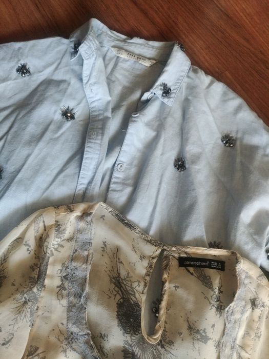 Zestaw ubrań damskich Zara itp.