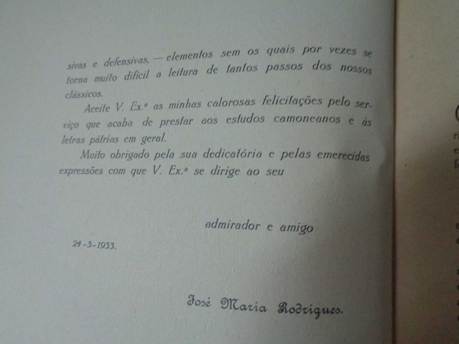 LUSÍADAS As Armas nos Lusíadas 1933