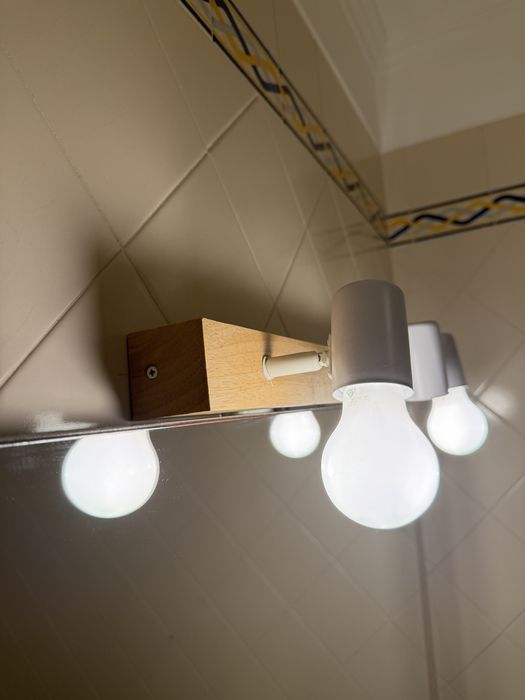 Candeeiro Espelho WC