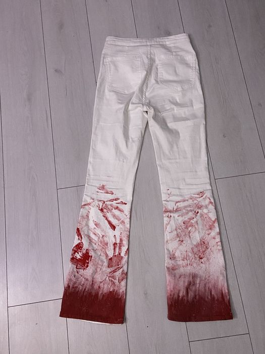 джинсы фларед/клеш кастом