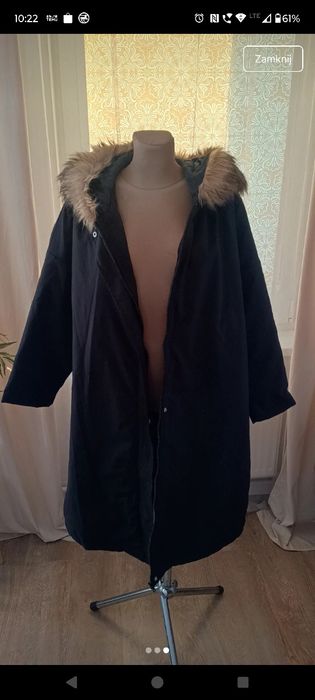 Nowa kurtka płaszcz kaptur 4XL