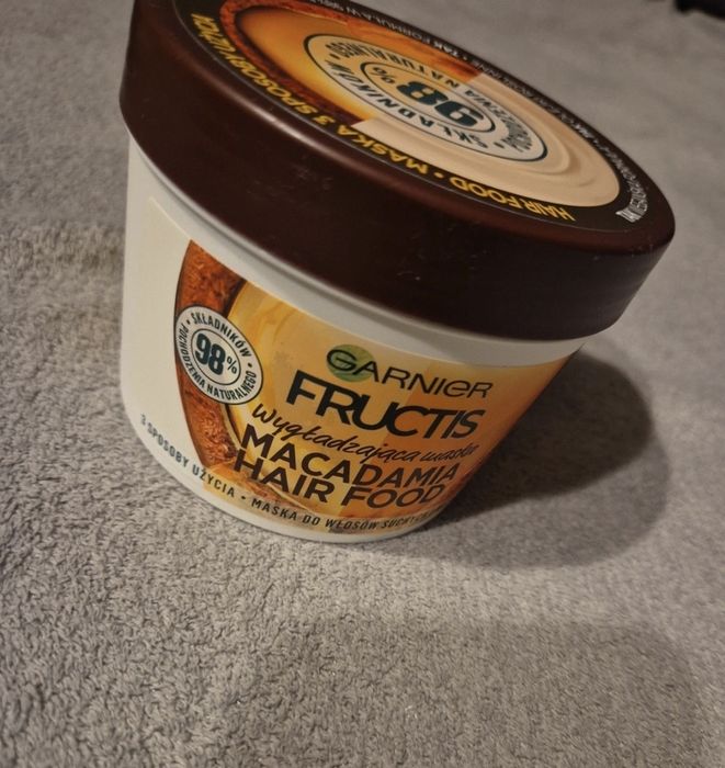 Garnier fructis macadamia maska do włosów 390ml
