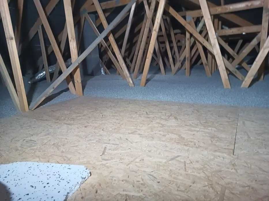 Docieplenia metodą wdmuchiwania Celuloza Wełna Knauf Supafil Piana pur