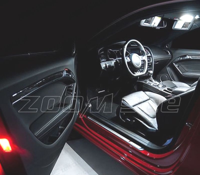 KIT COMPLETO DE 14 LAMPADAS LED INTERIOR AUDI A5 S5 RS5 B8 08-15