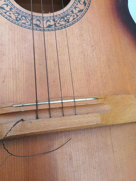 Gitara akustyczna klasyczna radziecka prod. Lwów 1991r