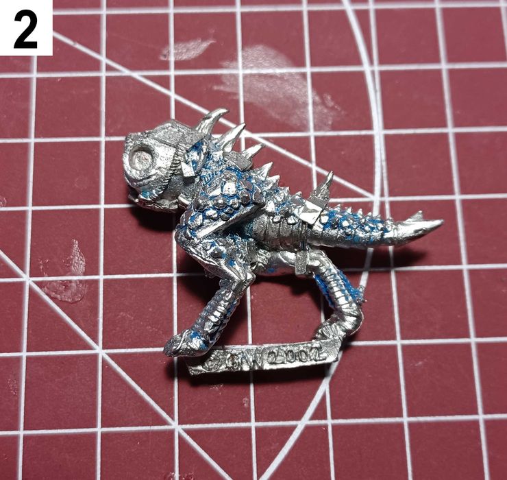 Warhammer Fantasy Lizardmen dużo metalowych bitsów/części figurek