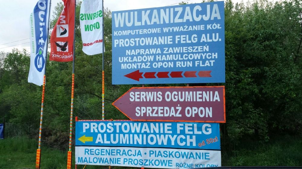 prostowanie felg aluminiowych oraz stalowych