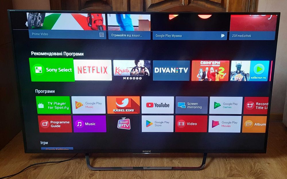 Телевізор "55" Sony KD-55X8505C Smart TV/4k