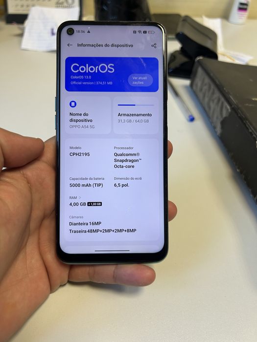 Vendo OPPO A52 vem