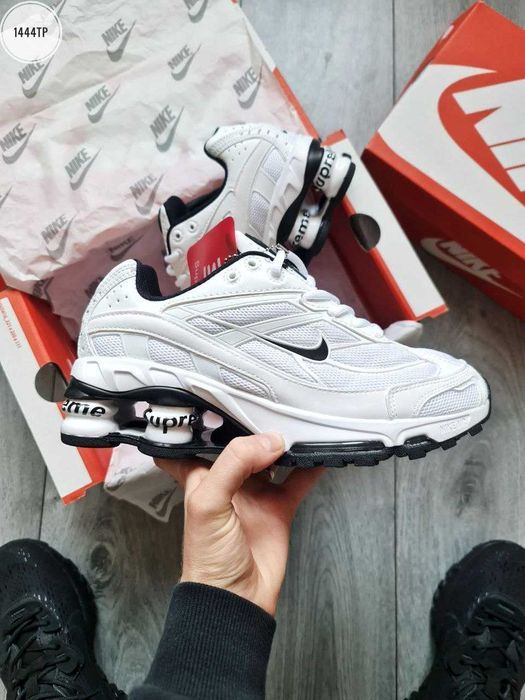 SALE! Nike Shox Ride 2 Supreme White Black 40 41 42 43 44 45 найк шокс