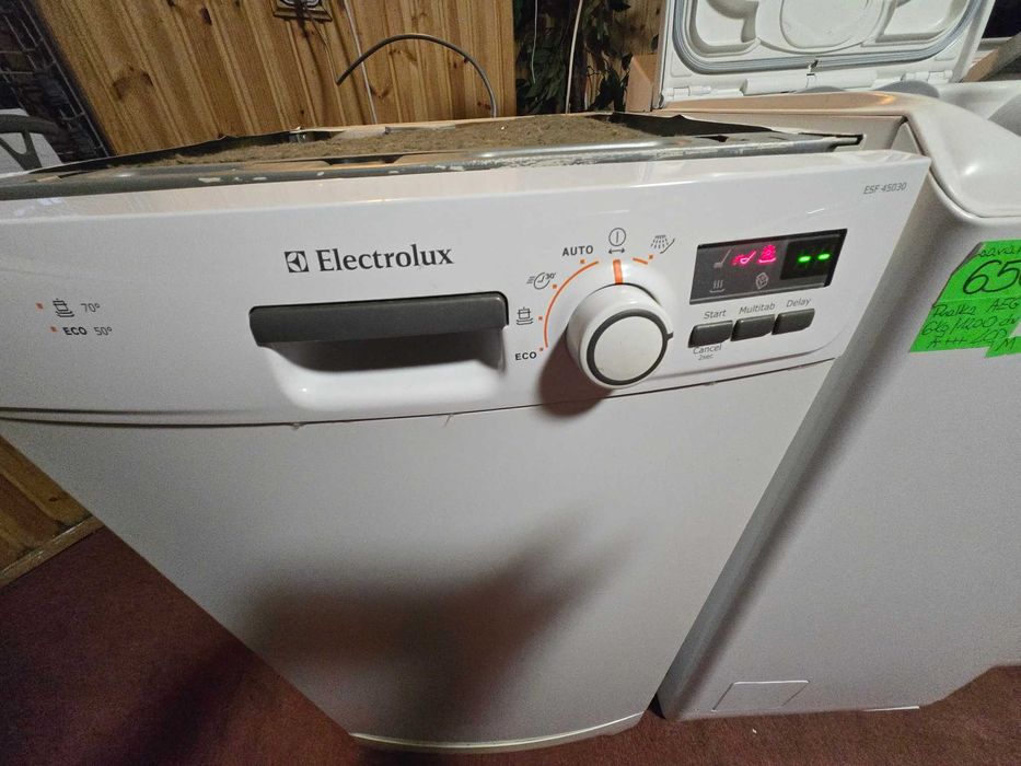 Zmywarka Elektrolux 45cm. Biała pod blat.LCD.Po przeglądzie.Gwar.