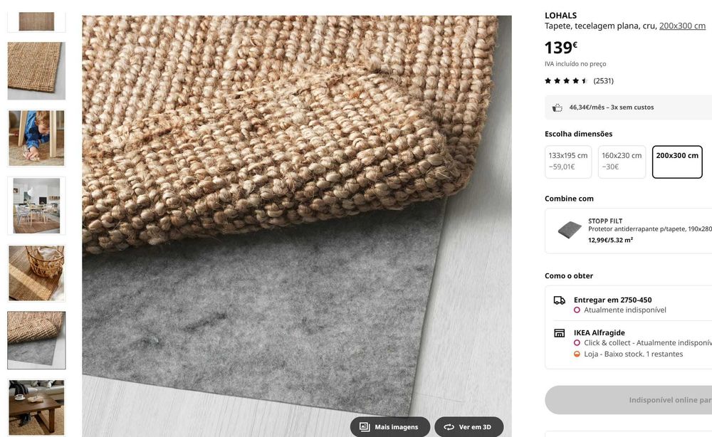 Large Rug / Tapete