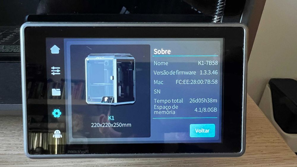 Impressora 3D Creality K1491219104983961604