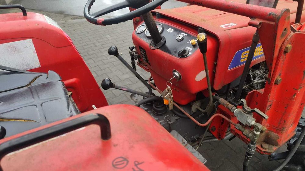 Japoński traktorek Shibaura SD 2200 z glebogryzarką 4x4 22km TUR