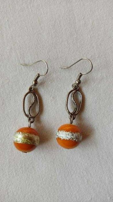 kolczyki ręcznie robione