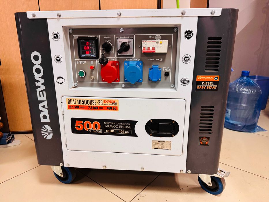 Дизельний генератор Daewoo DDAE 10500DSE-3