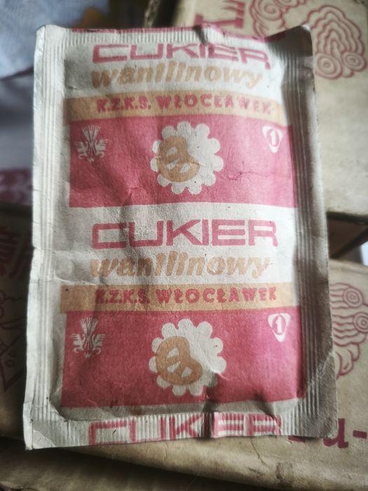 Prl stara przyprawa cukier wanilinowy