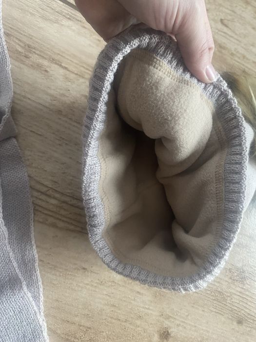 Komplet zimowy czapka komin