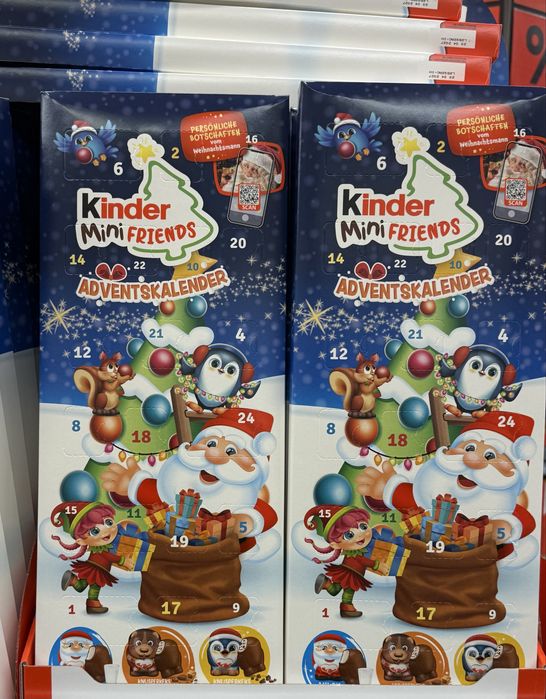 ОПТ, ГУРТ, РОЗДРІБ! Кіндер Адвент- календарь, Milka, kinder