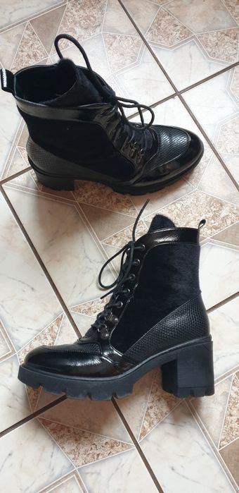 Botki damskie ocieplane