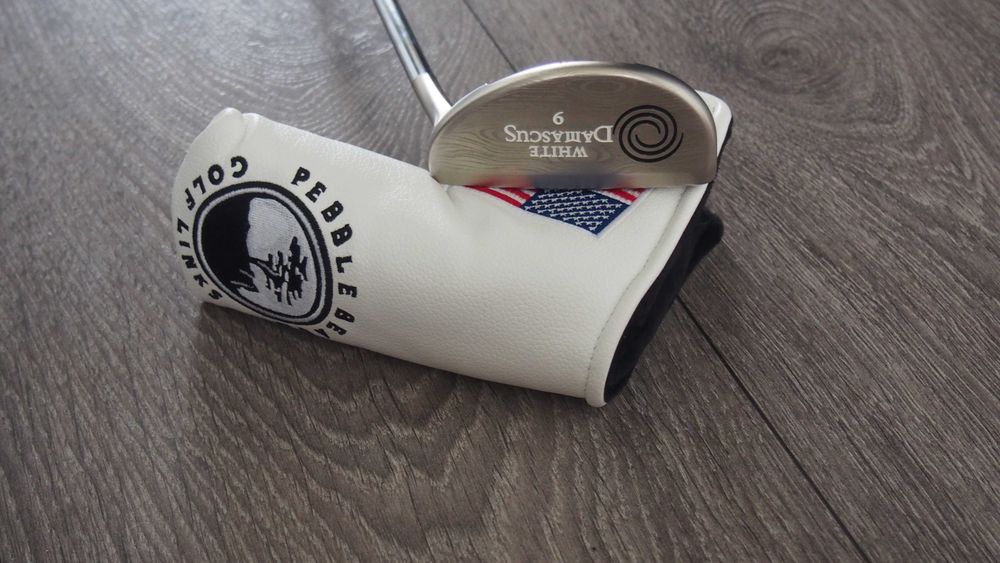 Kij do golfa Limitowany Putter Odyssey White Damascus iX #9 | Premium 34 ''