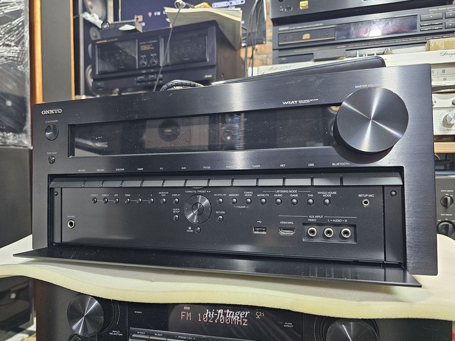Onkyo tx nr 838 ресивер 7.2 HDMI ACR 4k Atmos THX Internet USB Bluetoo