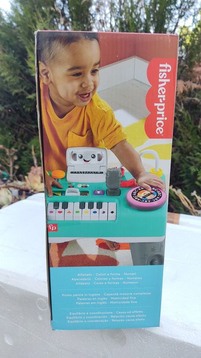 Mesa de Misturas DJ Fisher-Price (Aprender & Brincar) – Em Português!