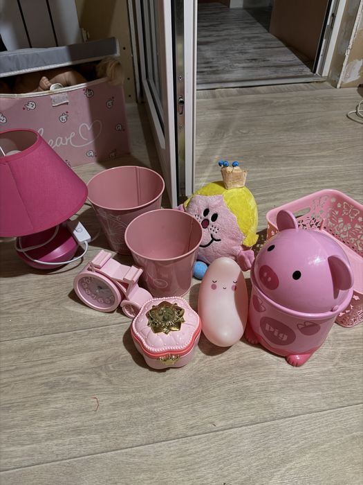 дитячий декор контейнер мусорка світильник лампа одним лотом